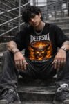 Burn To Rise Oversized Graphic T-Shirt