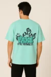 mint green oversized t-shirt