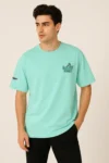 mint green oversized t-shirt