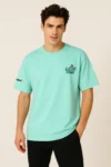 mint green oversized t-shirt