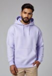Lavender Oversized Hooded Sweatshirt