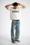 White Warrior Oversized T-Shirt