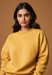 Mustard Yellow Oversized Sweatshirt