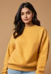 Mustard Yellow Oversized Sweatshirt